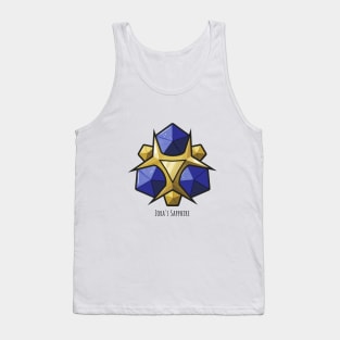 Zora's Sapphire Spiritual Stone Tank Top